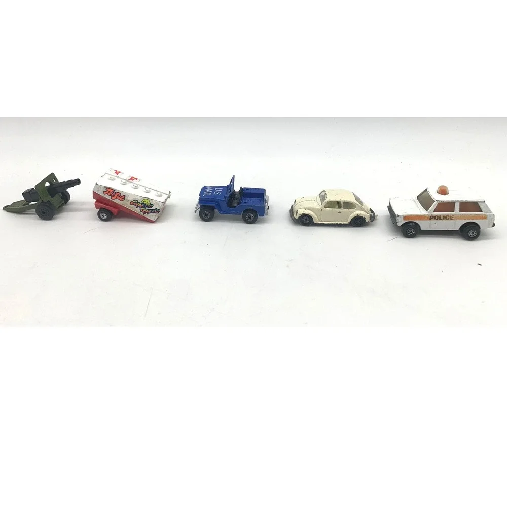 Vintage Matchbox Diecast Cars Lot 13pc Lesney Toy Vehicles Trucks MiG-21 Jet